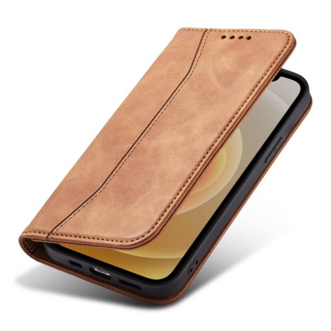 Etui Fancy Braders Case do iPhone 12 Pro brązowy