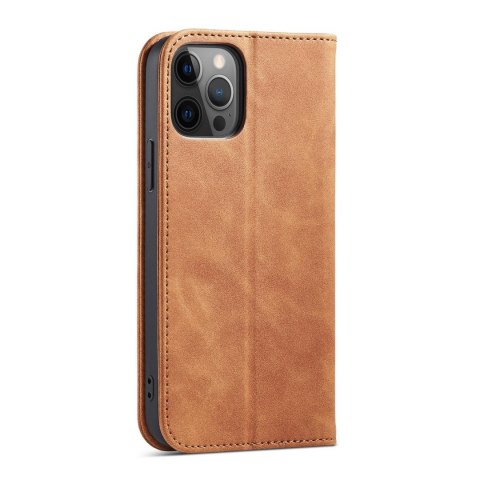 Etui Fancy Braders Case do iPhone 12 Pro brązowy