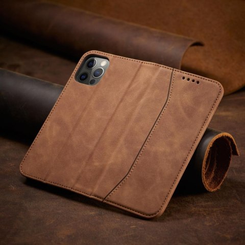 Etui Fancy Braders Case do iPhone 12 Pro brązowy