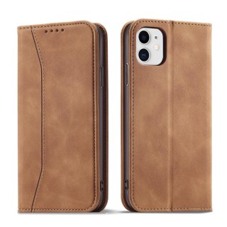 Etui Fancy Braders Case do iPhone 12 brązowy