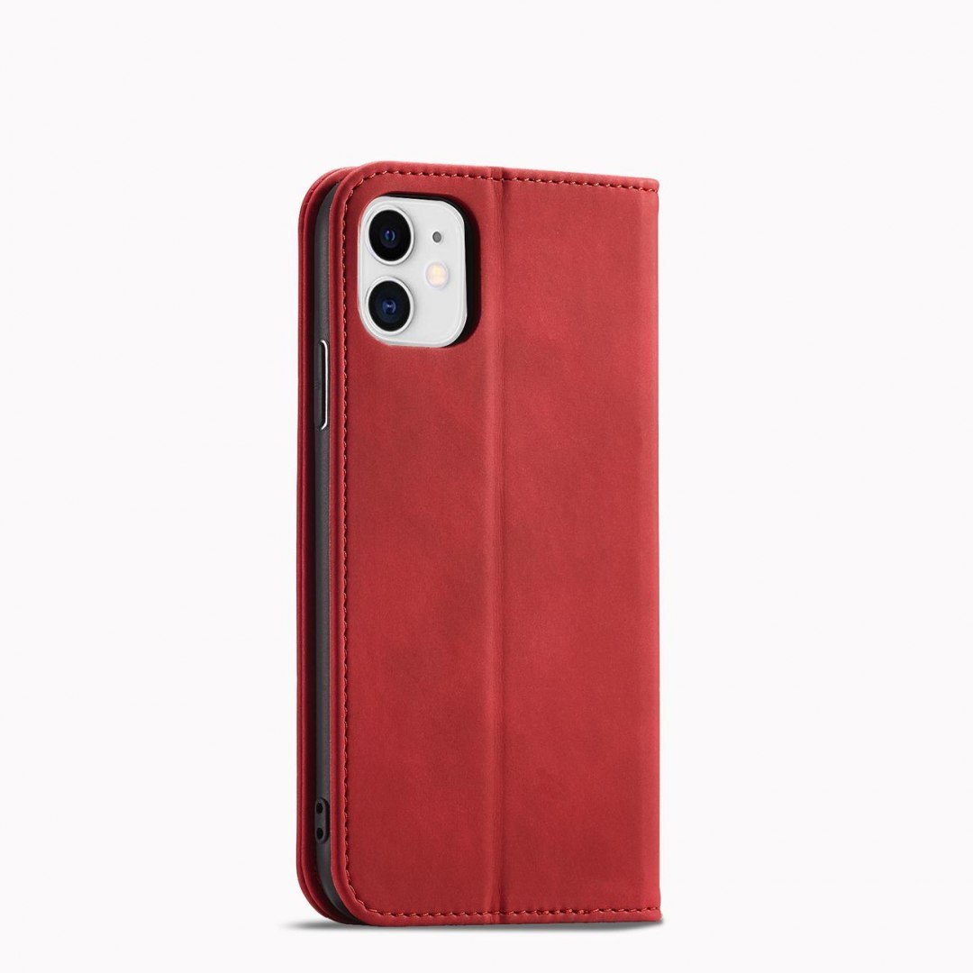 Etui Fancy Braders Case do iPhone 12 czerwony