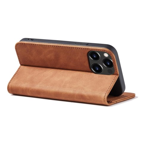 Etui Fancy Braders Case do iPhone 13 Pro Max brązowy