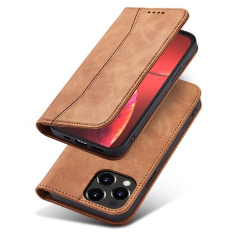 Etui Fancy Braders Case do iPhone 13 Pro brązowy