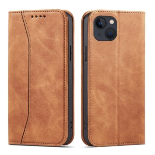 Etui Fancy Braders Case do iPhone 13 mini brązowy