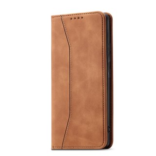 Etui Fancy Braders Case do Xiaomi Redmi Note 11 Pro brązowy