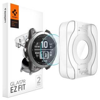 2x Szkło Hartowane Spigen Glas.tr ”Ez-fit” do Garmin Fenix 7 / 7 Solar