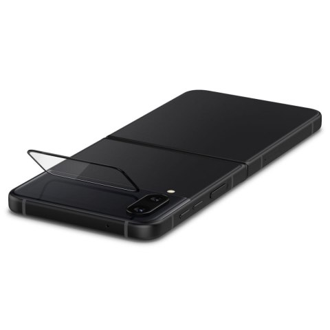 SZKŁO HARTOWANE SPIGEN GLASS FC "EZ FIT" + HINGE FILM 2-PACK GALAXY Z FLIP 4 BLACK