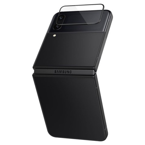 SZKŁO HARTOWANE SPIGEN GLASS FC "EZ FIT" + HINGE FILM 2-PACK GALAXY Z FLIP 4 BLACK