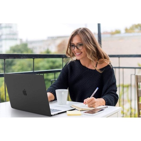 TECH-PROTECT SMARTSHELL MACBOOK AIR 13 2022 MATTE BLACK