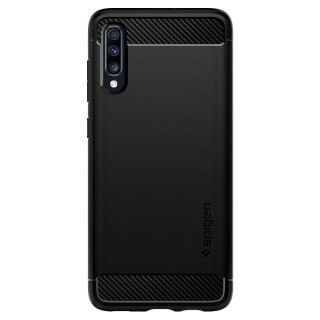 Etui Spigen do Samsung Galaxy A70 Rugged Armor czarny