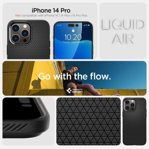 SPIGEN LIQUID AIR IPHONE 14 PRO MATTE BLACK