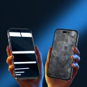 Szkło hartowane Privacy Knight do iPhone 14 Pro Max z filtrem Anti-Spy na cały ekran z ramką