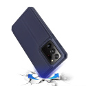Etui pokrowiec z klapką DUX DUCIS Skin X do Samsung Galaxy Note 20 Ultra niebieski