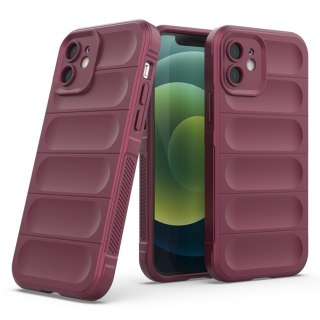 Etui Magic Shield Case Braders do iPhone 12 burgundowy