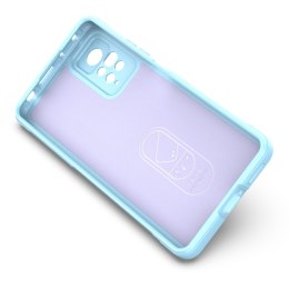 Etui Magic Shield Case Braders do Xiaomi Redmi Note 11 Pro jasnoniebieski
