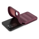Etui Magic Shield Case Braders do Xiaomi Redmi Note 11 burgundowy