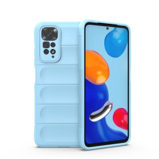 Etui Magic Shield Case Braders do Xiaomi Redmi Note 11 jasnoniebieski