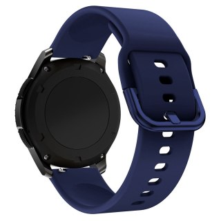 Pasek Silicone opaska do Samsung Galaxy Watch 45 / 46 / 47 mm ciemnoniebieski