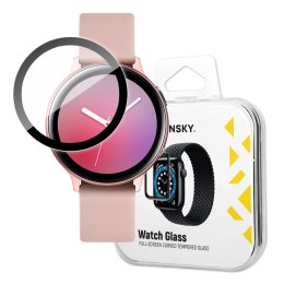 Szkło Hybrydowe do Samsung Galaxy Watch Active 2 40 mm czarny