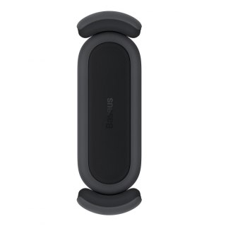 Baseus Steel Cannon 2 uchwyt do smartfona na kratkę wentylacyjną czarny (SUGP000001)