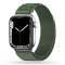 Pasek Nylon Pro do Apple Watch 4 / 5 / 6 / 7 / 8 / SE / Ultra (42 / 44 / 45 / 49 mm) Military Green
