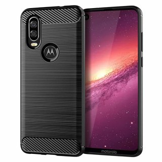 Elastyczne etui do Motorola One Vision czarny