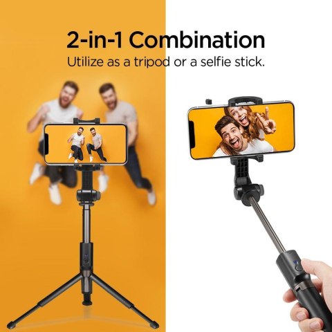 SELFIE STICK Spigen S540w Bezprzewodowy Czarny