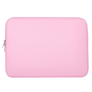 Uniwersalne etui torba na laptopa 14'' wsuwka tablet organizer na komputer różowy