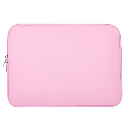 Uniwersalne etui torba na laptopa 14'' wsuwka tablet organizer na komputer różowy