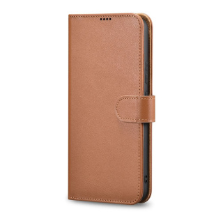 Etui Skórzane iCarer Haitang Leather Wallet Case do Samsung Galaxy S22