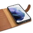Etui Skórzane iCarer Haitang Leather Wallet Case do Samsung Galaxy S22