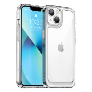 Etui Outer Braders z żelową ramką do iPhone 14 Plus przezroczysty