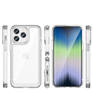 Etui Outer Braders do iPhone 14 Pro przezroczysty