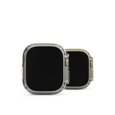 Etui Ringke Slim 2-pack do Apple Watch Ultra (49 mm) Clear & Titanium Grey