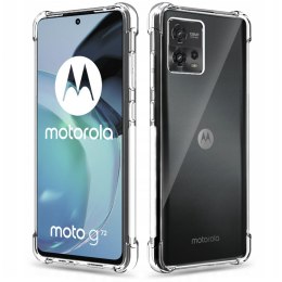 Etui Flexair Pro do Motorola Moto G72 Clear