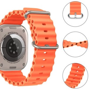 Pasek Icon Pro do Apple Watch 4 / 5 / 6 / 7 / 8 / SE / Ultra (42 / 44 / 45 / 49 mm) Orange