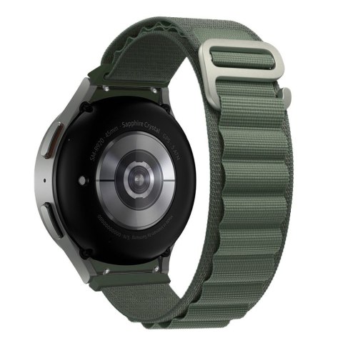 TECH-PROTECT NYLON PRO SAMSUNG GALAXY WATCH 4 / 5 / 5 PRO (40 / 42 / 44 / 45 / 46 MM) MILITARY GREEN