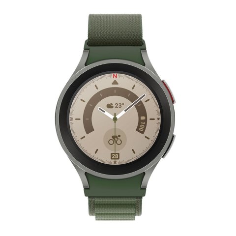 TECH-PROTECT NYLON PRO SAMSUNG GALAXY WATCH 4 / 5 / 5 PRO (40 / 42 / 44 / 45 / 46 MM) MILITARY GREEN