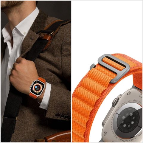 TECH-PROTECT NYLON PRO SAMSUNG GALAXY WATCH 4 / 5 / 5 PRO (40 / 42 / 44 / 45 / 46 MM) ORANGE