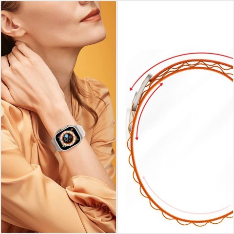 TECH-PROTECT NYLON PRO SAMSUNG GALAXY WATCH 4 / 5 / 5 PRO (40 / 42 / 44 / 45 / 46 MM) ORANGE