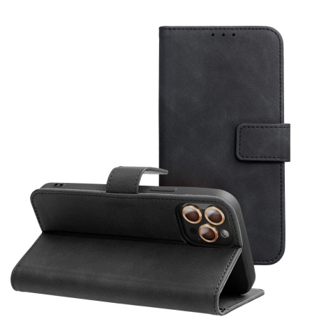 Etui Magnet Case Wallet portfel z klapką + szkło hartowane płaskie do iPhone 11