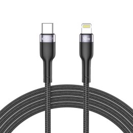Kabel Ultraboost USB-Typ C / Lightning 3A 200cm Black