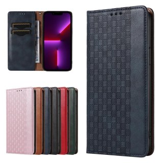 Magnet Strap Case etui iPhone 14 Pro pokrowiec z klapką portfel mini smycz podstawka niebieskie