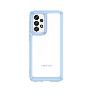 Etui Outer Braders z Ramką do Samsung Galaxy A33 5G niebieski