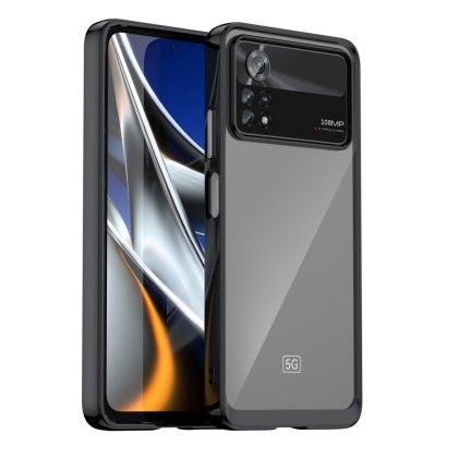 Etui Outer Braders z Ramką do Xiaomi Poco X4 Pro 5G czarny