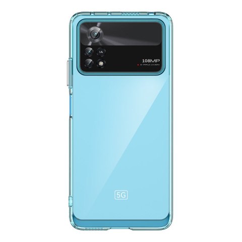 Etui Outer Braders z Ramką do Xiaomi Poco X4 Pro 5G niebieski