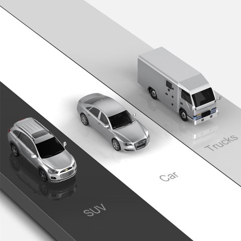 Baseus ładowarka samochodowa 2x USB 3.1A (17W) + 2x gniazdo zapalniczki (80W) czarny (CRDYQ-01)
