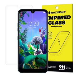 Szkło hartowane płaskie 9H do LG Q60 / LG K50