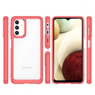 Etui Outer Braders z Ramką do Samsung Galaxy A13 5G czerwony