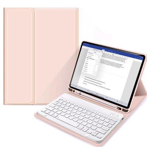 Etui z klawiaturą Sc Pen + Keyboard Ipad 10.9 2022 Pink